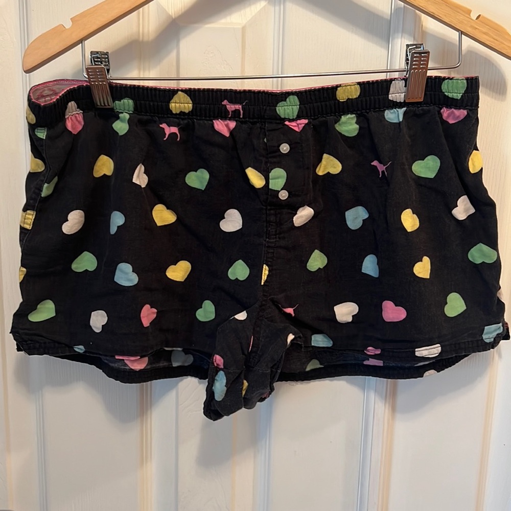 Pretty worn Pink sleep shorts